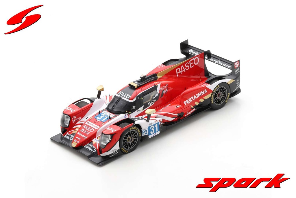 Spark Model : Oreca 07 - Gibson No.31 WRT 24H Le Mans 2022 S. Gelael - R. Frijns - R. Rast [1/18]