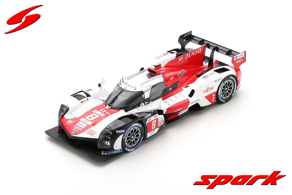 Spark Model : TOYOTA GR010 HYBRID No.8 TOYOTA GAZOO Racing Winner 24H Le Mans 2022 S. Buemi - R. Hirakawa - B. Hartley [1/18]