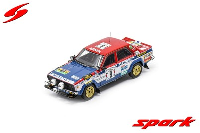Spark : Datsun Violet 160J gt │ No.9 Winner East African Safari 1979 S. Mehta - M. Doughty [1/43]