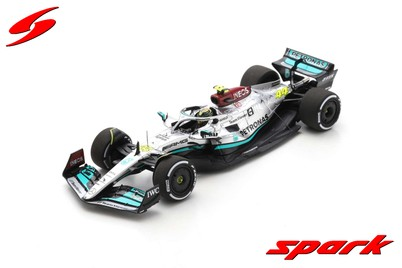 [SPK S8542] Spark : Mercedes-Amg Petronas F1 W13 E Performance │2nd french GP 2022 Lewis Hamilton 300th GP [1/43]