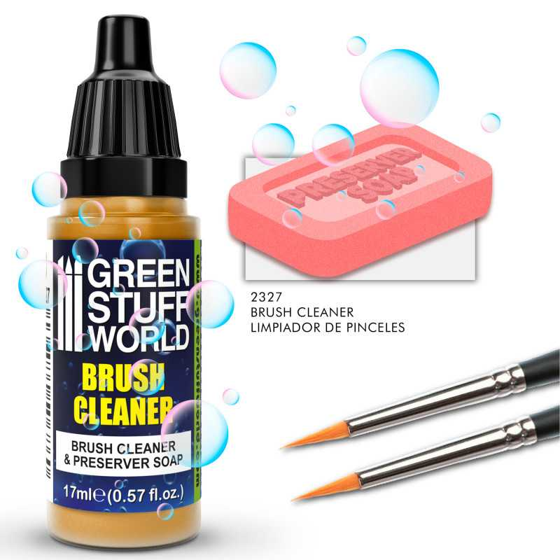 [GSW 2327] Green Stuff : Savon Pour Pinceaux - Nettoyant et Conservateur