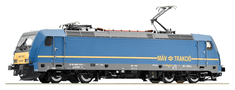 Roco : Locomotive électrique Série 480 MAV │ Continu