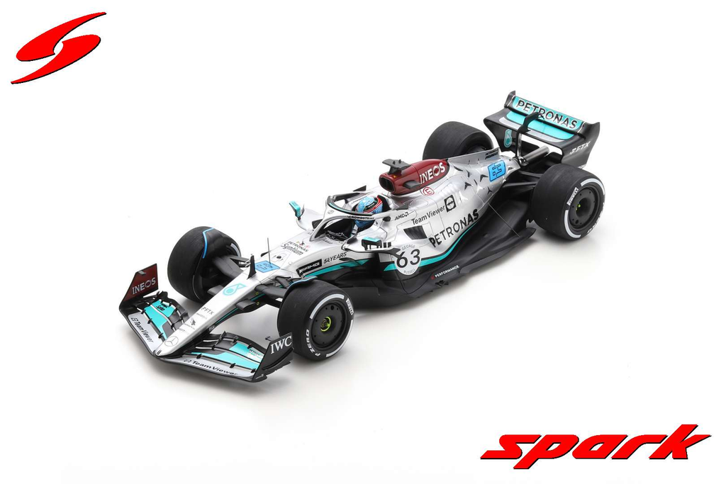 Mercedes AMG Petronas F1 W13 E Performance│no.63 4th Belgian GP 2022│George Russell [1/18]