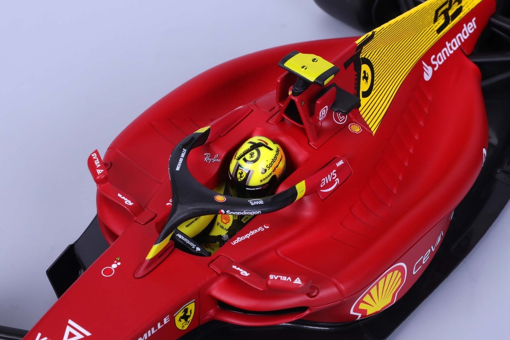Burago : Ferrari F1-75 n°16 Charles Leclerc Gp Italie 2022 Edition Spéciale 