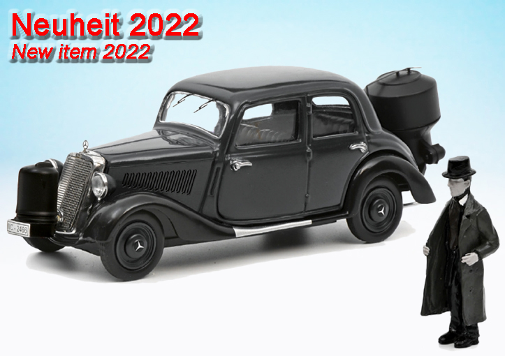 Schuco : Mercedes Benz 170V│Noir  [1/43]