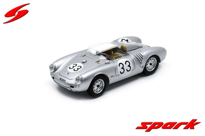 Spark : Porsche 550A │ No.33 24h Le Mans 1957 H. Herrmann - R.Von Frankenberg [1/43]