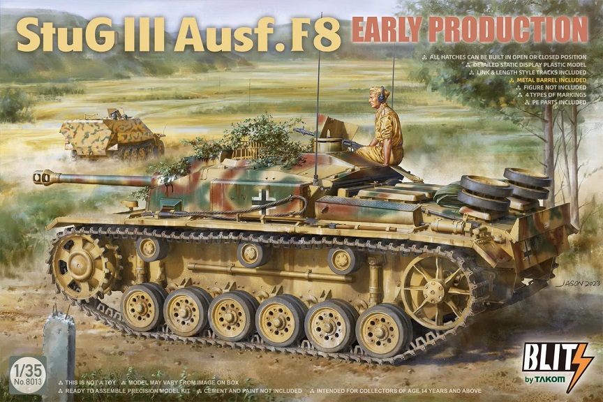 [TAK 8013] Takon : Stug III Ausf. F8 Early Production