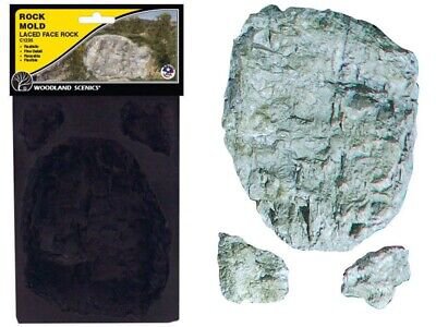 [WOO C1235] Woodland Scenic : Moule souple pour rochers