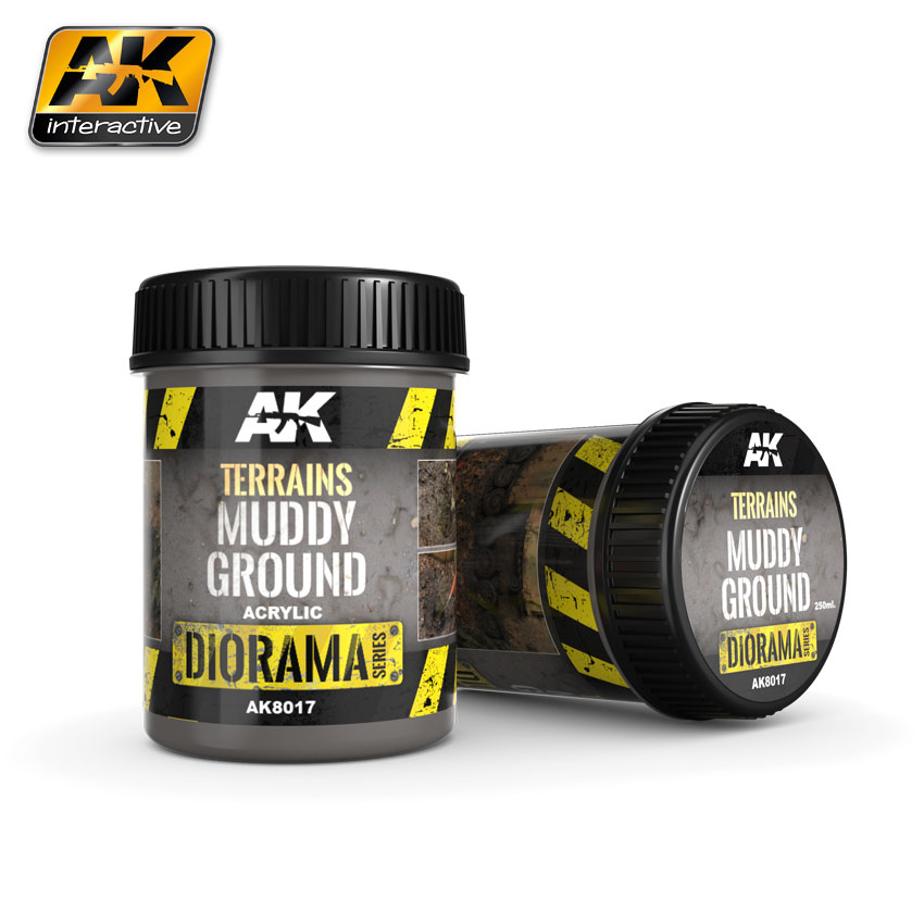 AK : Muddy Ground (250ml) │ Diorama Terrains