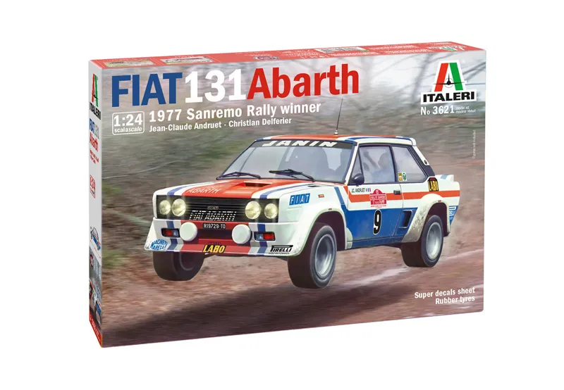 Italeri : Fiat 131 Abarth 