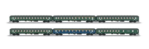 [MKN 42912] Marklin : SET DE 6 VOITURES GRANDES LIGNES INTERZONES