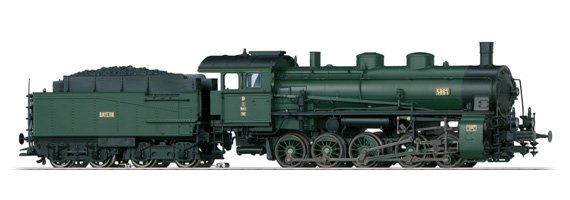 Märklin : Locomotive à Vapeur (#G 5/5) de la K.Bay.Sts.B. │ AC Digital Sons HO - 1/87 (Réf : 39551)