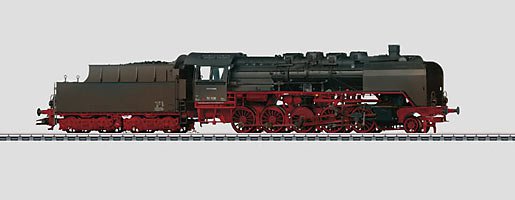Märklin : Locomotive à Vapeur (#BR50) de la DB Patinée │ AC Digital Sons HO - 1/87 (Réf : 37815)