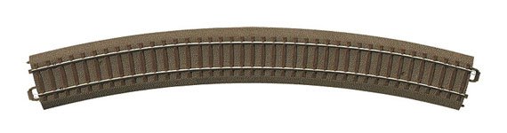 Trix : Rail Courbe R4 (R=579,3mm • 30°) │ Voie C [62430]