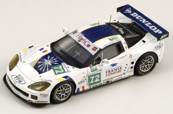 CHEVROLET CORVETTE C6.R LUC ALPHAND AVENTURES #72 LE MANS 2009 L.ALPHAND/S.GREGOIRE/P.GOUESLARD [1/43]