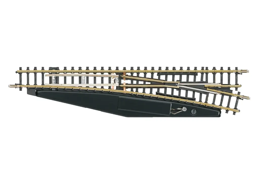 [MKN 8566] Marklin : Aiguillage à Droit 110mm (R=490mm • 13°) (non motorisé) │ Voie Z [8566]