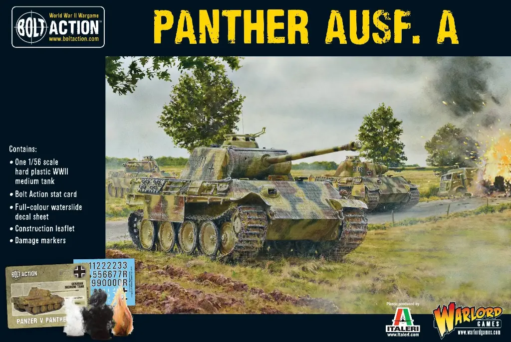 Bolt Action : Panther Ausf.A │ Mid - Late
