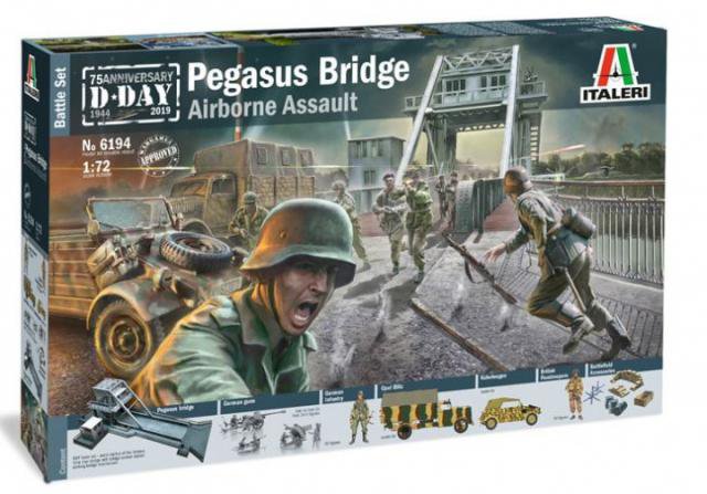 [ITA 6194] Italeri : Pegasus Bridge - Airborne Assault • Battle Set