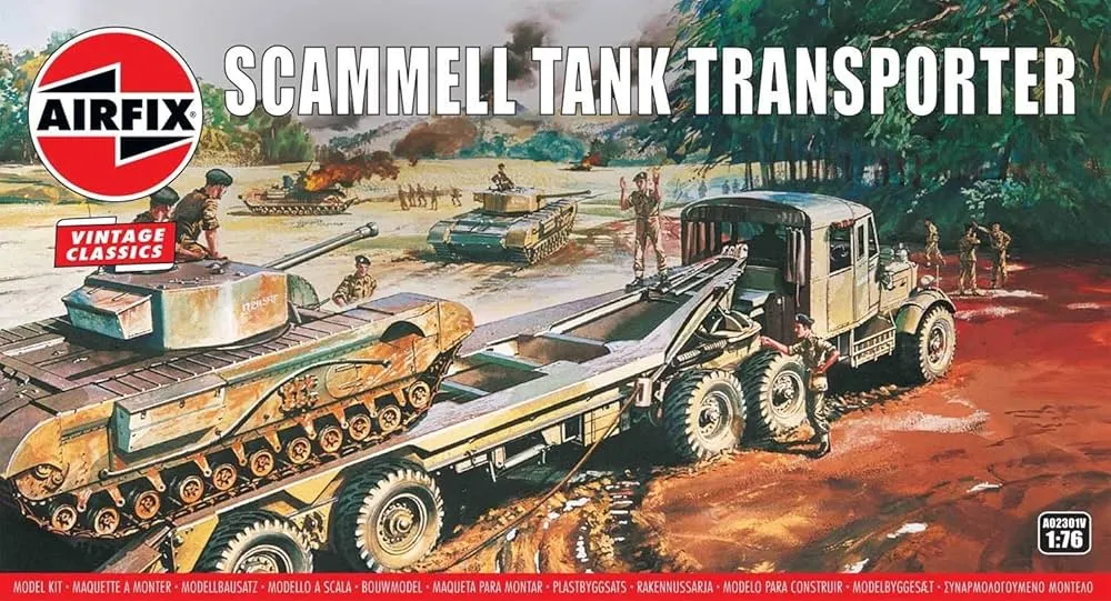 [AIR A02301V] Scammell Tank Transporter