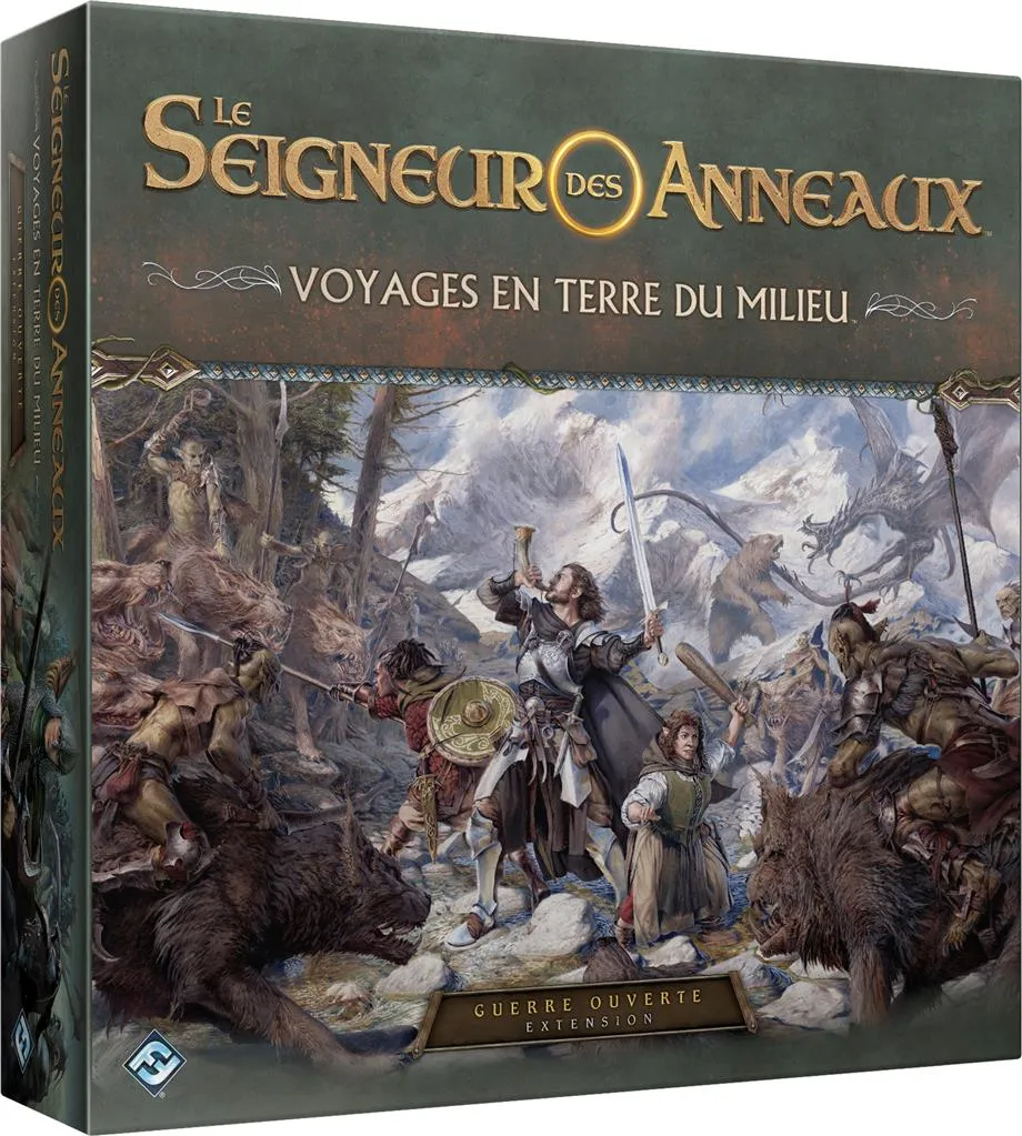 [FFG JME08FR] Le Seigneur des Anneaux : Voyages en Terre du Milieu "Extension - Guerre Ouverte" [FR]