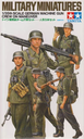 Tamiya : German machine Gun Crew │ Military Miniatures