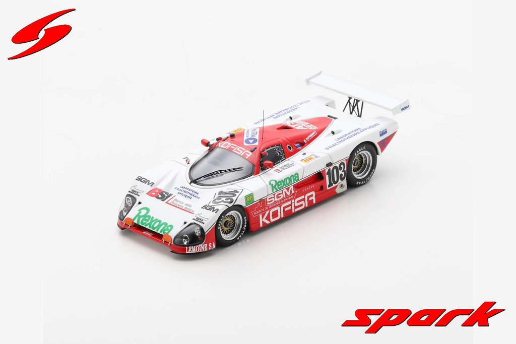 Spark : Spice SE88C │ No.103 24h Le Mans 1989 B. Thuner - P. De thoisy - R. Touroul [1/43]