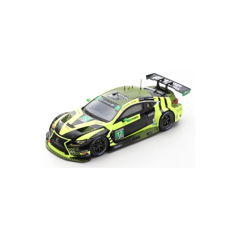 Spark : Lexus RC f GT3 │ No.12 Aim Vasser Sullivan 24H Daytona 2020 F. Montecalvo - T. Bell - S. Van Gisbergen - A. Telitz [1/43]