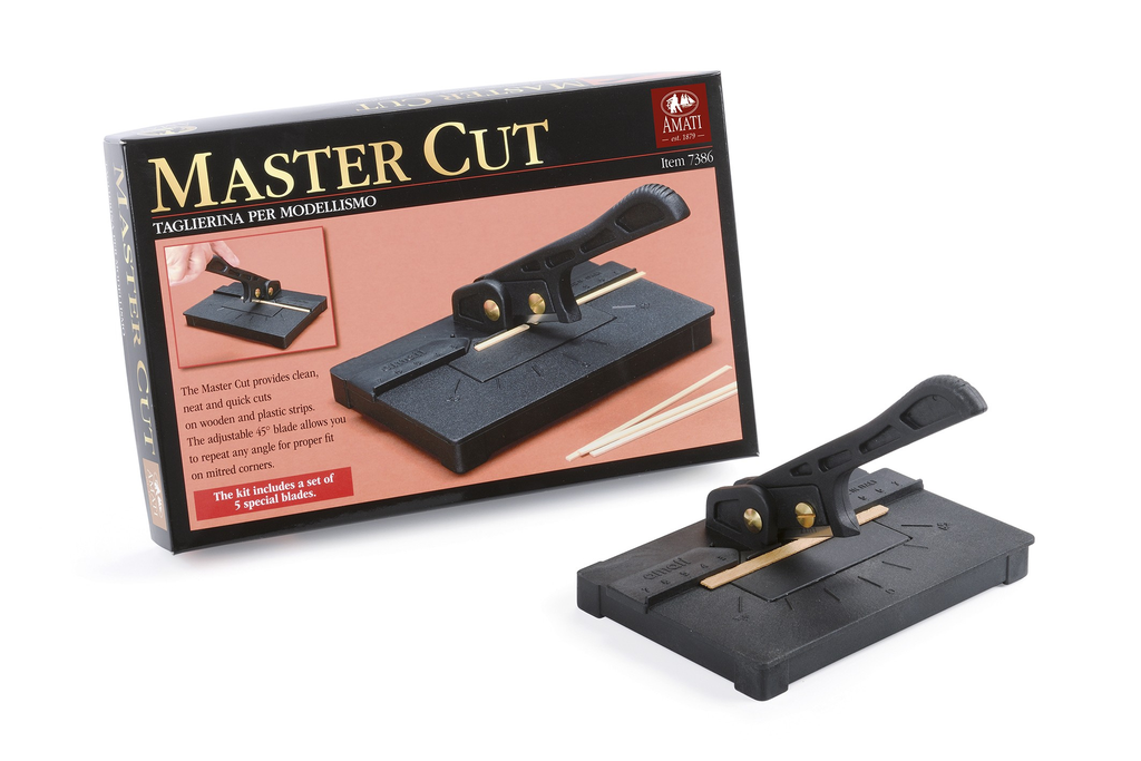 [AMA 7386] Amati : Master Cut Pince Coupe-Onglets pour Listels & Profilés │ Ref. 7386