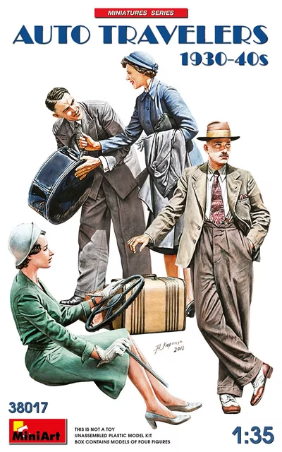 MiniArt : Auto Travelers 1930-40s