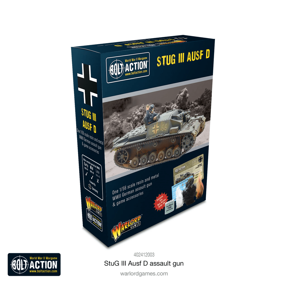 Bolt Action : Stug III Ausf D │ Early - Mid