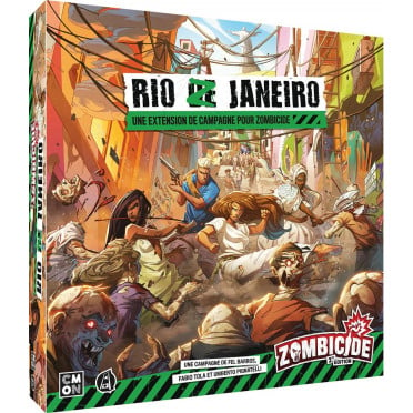 Zombicide 2e Edition : Extension "Rio Z Janeiro" │ Extension de Campagne