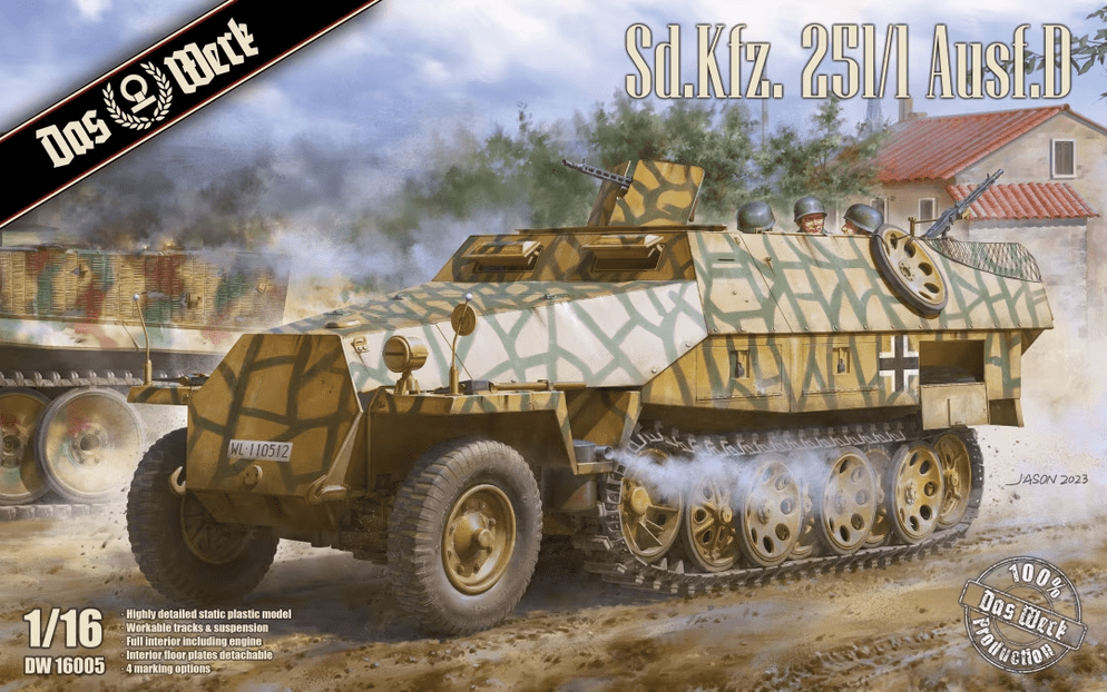 Das Werk : Sd.Kfz. 251/1 Ausf.D │ German WW2 Halftrack