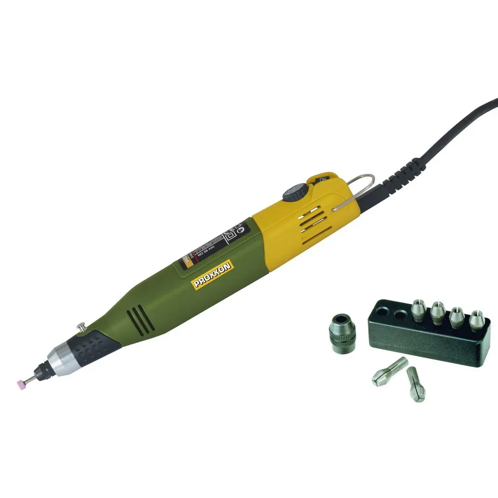 [PRN 28440] Proxxon : Perceuse-Fraiseuse de Précision Micromot 230/E avec 6 Pinces │ Réf. 28440