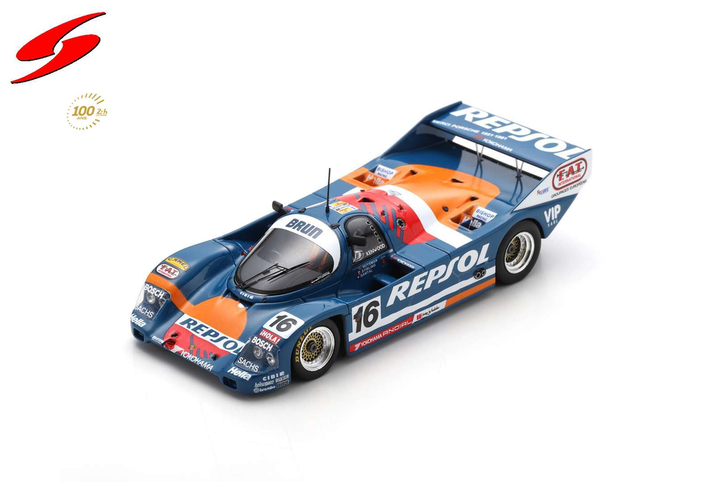 Spark : Porsche 962 C │No.16 24h Le Mans 1991 H. Huysman - R. Stirling - B. Santal [1/43]