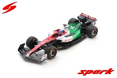 Spark : Alfa Romeo F1 Team Orlen C42│ No.77 Alfa Romeo F1 Team Orlen Azerbaijan GP 2022 Valtteri Bottas [1/18]