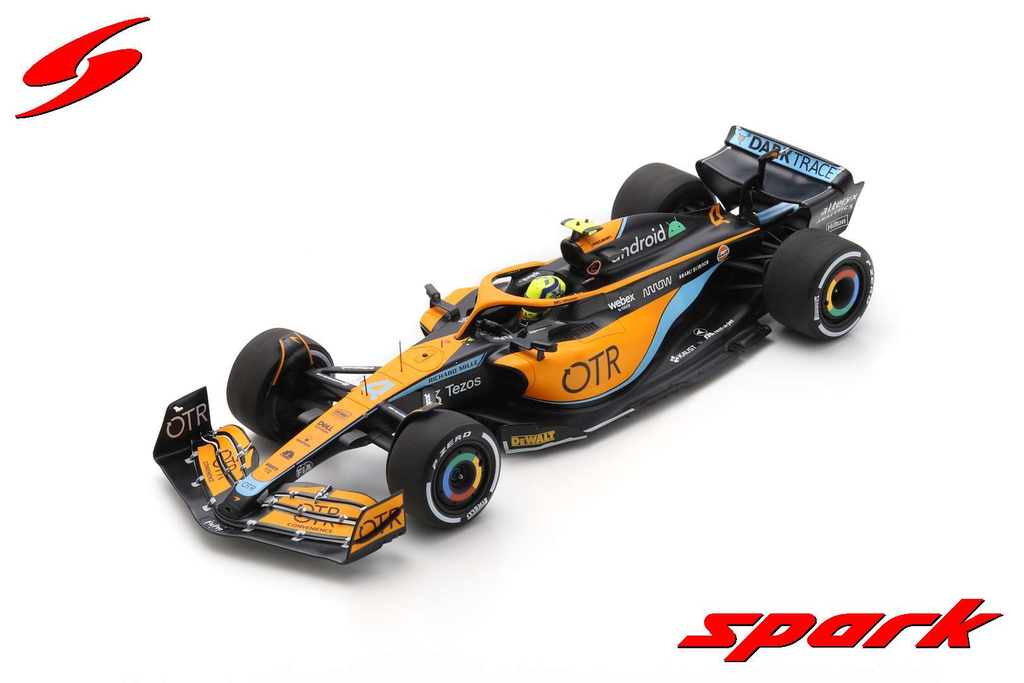 Spark : McLaren Mcl36 │ No.4 McLaren F1 Team Australian GP 2022 Lando Norris [1/18]