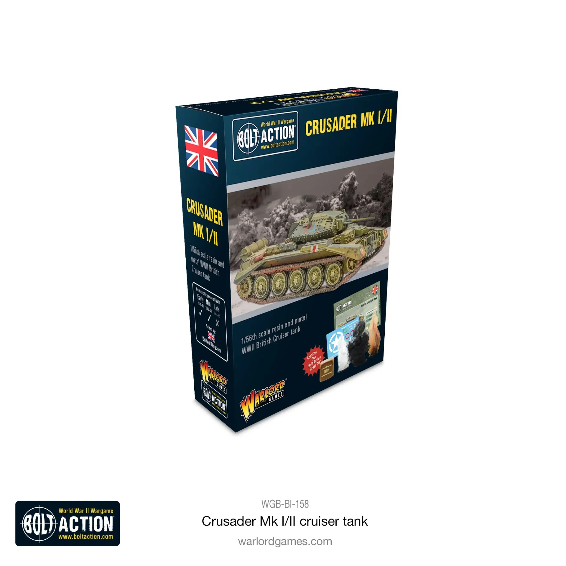 [WLG WGB-BI-158] Bolt Action : Crusader MK I/II │ Early - Mid