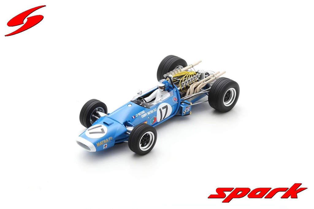 Spark Model : Matra MS11 n°17 2° Dutch GP 1968 Jean-Pierre Beltoise [1/18]
