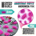 Green Stuff : Touffe d'herbe 6mm "Andromeda Pink" (75pcs) │ Martian Tufts