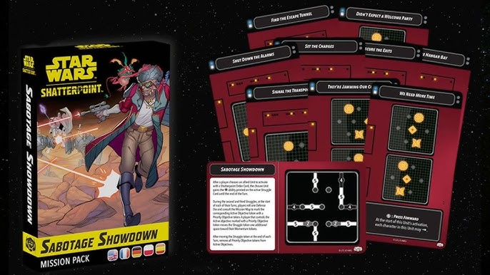 [AMG SWP45] Star Wars Shatterpoint : Sabotage Showdown [Multi Langage] │ Mission Pack