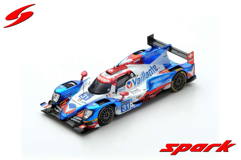 Spark : ORECA 07- GIBSON │ NO.31- VAILLANTE REBELLION 14ÈME LMP2 - 16ÈME 24H LE MANS 2017 N. PROST - J. CANAL - B. SENNA LIMITED 500 [1/43]