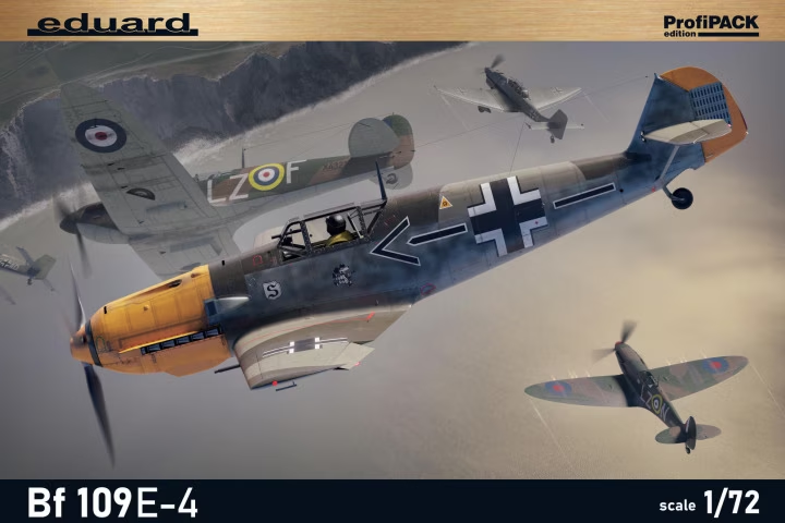 [EDU 7033] Eduard: Messerschmitt Bf 109E-4 "ProfiPACK" Editie (WWII) (1:72) │ Ref. 7033