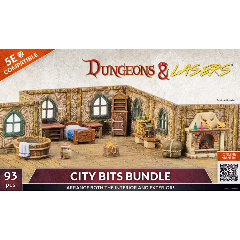 Dungeons & Lasers : City Bots Bundle │ Dungeons & Dragons 5E Compatible