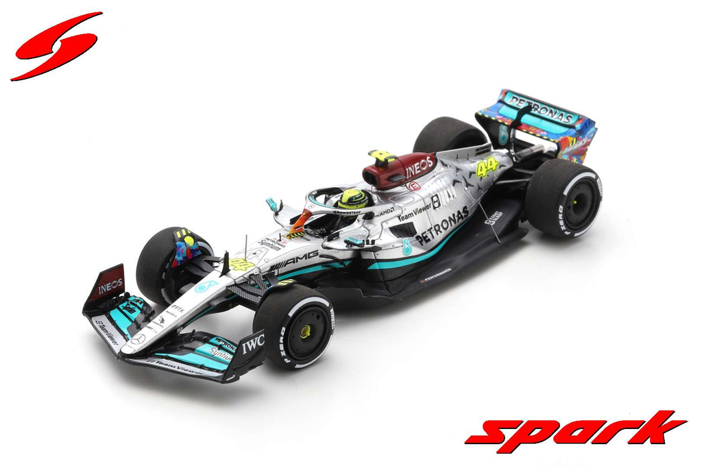 Spark : MERCEDES-AMG PETRONAS F1 W13 E PERFORMANCE │NO.44 MERCEDES-AMG PETRONAS F1 TEAM MIAMI GP 2022 LEWIS HAMILTON [1/43]