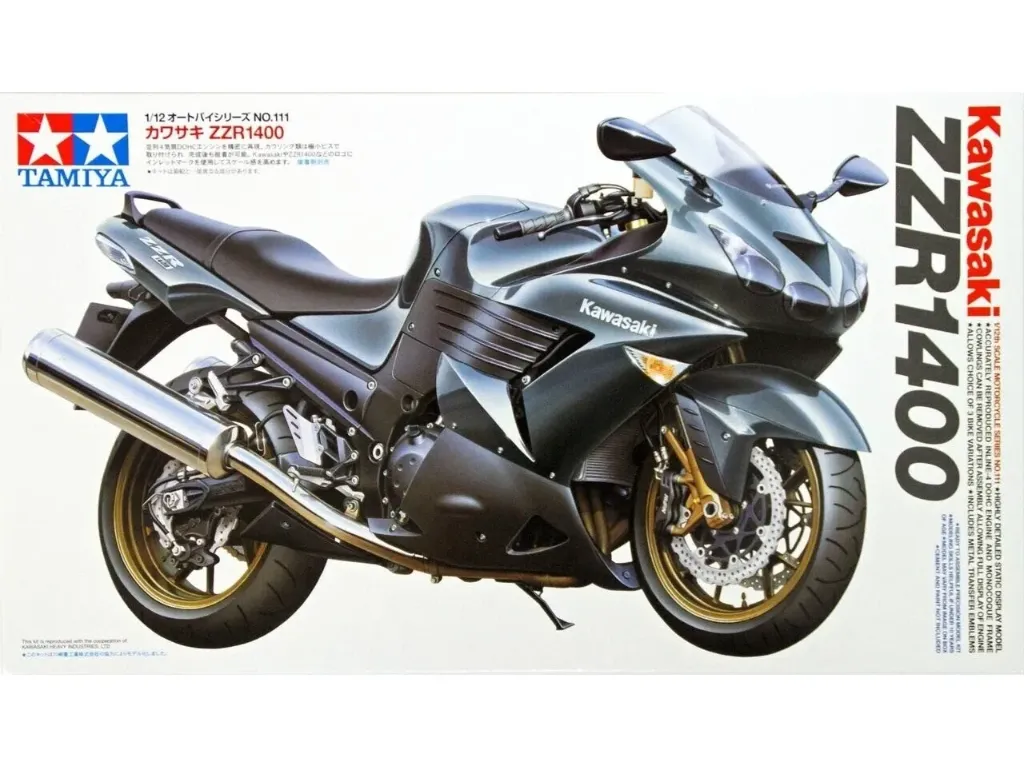 Tamiya : Kawasaki ZZR 1400 (1/12)