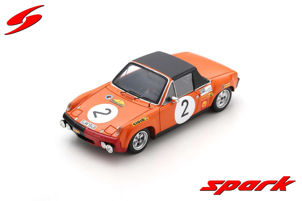 Spark : Porsche 914/6 #2 │ 3° Marathon de la Route 190 - C.Ballot-Léna / G.Steckkonig / N.Koob [1/43]
