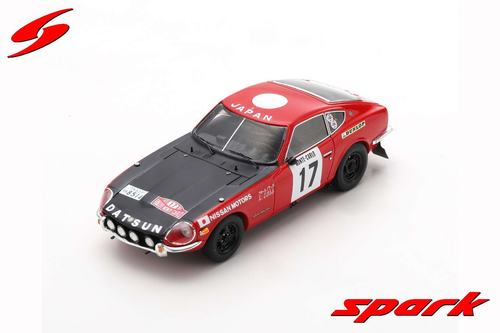 Spark : Datsun 240Z #17 │9th Rally Monte Carlo 1973 - T.Fall / M. Wood [1/43]