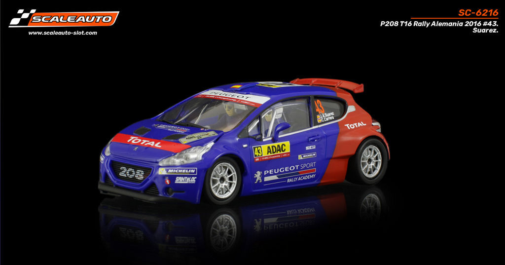 Peugeot 208 T16 Deutchland Rallye 2016 R Serie