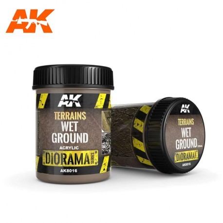 [AK AK8016] Ak : Wet Ground │ Diorama Series