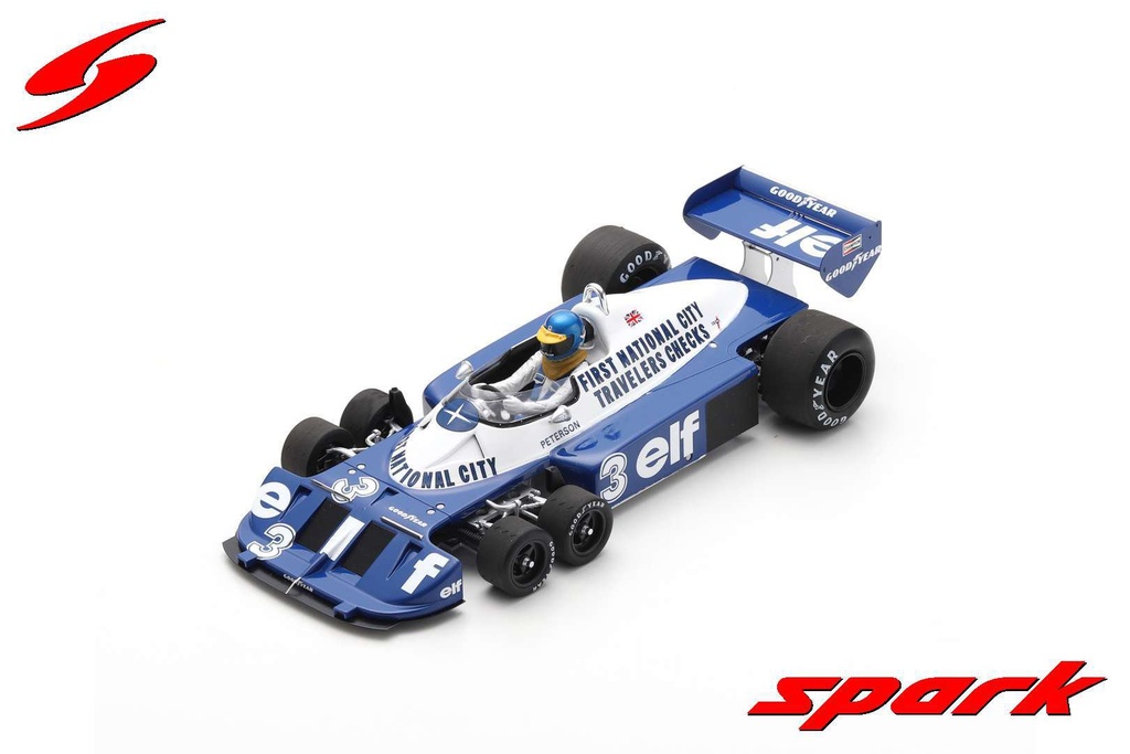 Tyrrell P34 No.3 6th Italian GP 1977 Ronnie Peterson [1/18]